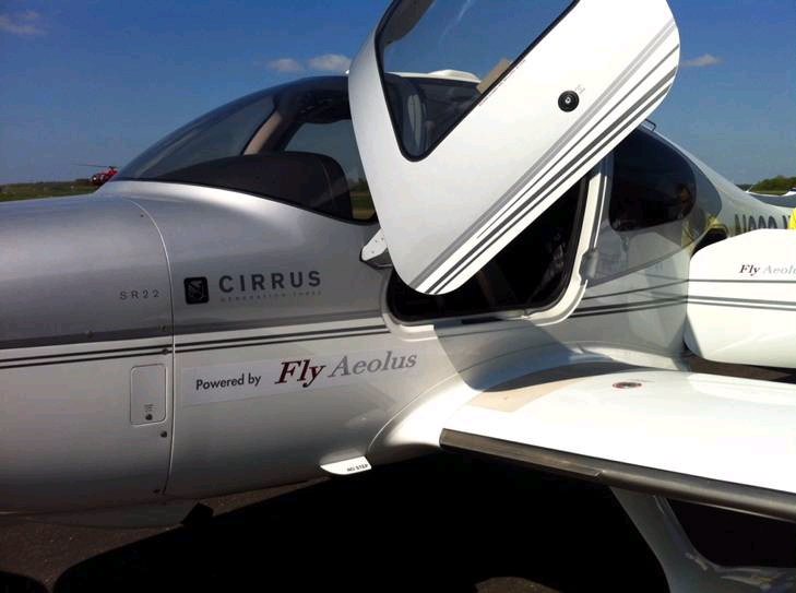 Fly Aeolus cirrus aircraft Air Taxi sharing platform