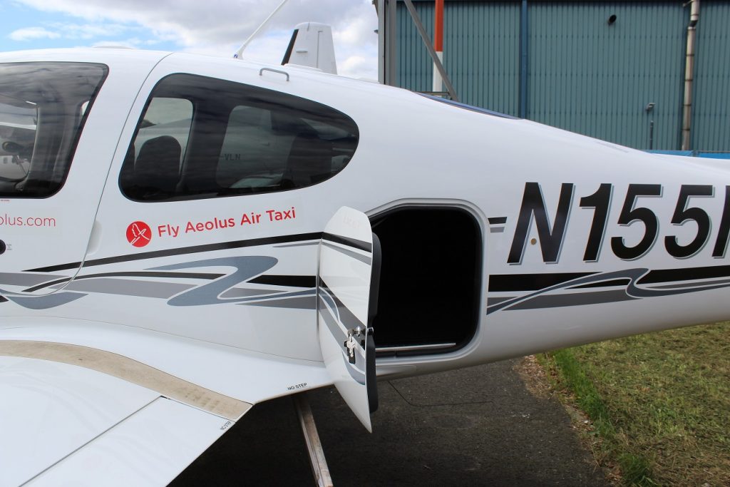Der Gepäckraum einer Cirrus SR22!