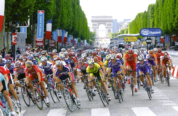 Met een privé jet naar de Tour de France