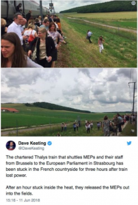 Parlement Européen Thalys