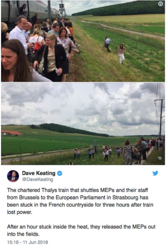 Parlement Européen Thalys