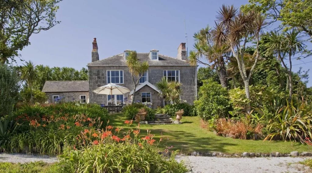Louer une villa de luxe, Dolphin House, île de Tresco (île de Scilly en Cornouailles), Angleterre
