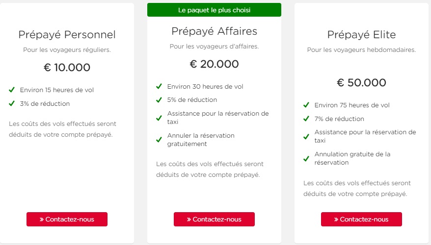 prépayés Fly Aeolus