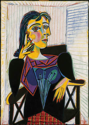 Portret de Dora Maar van artiesten Pablo Picasso