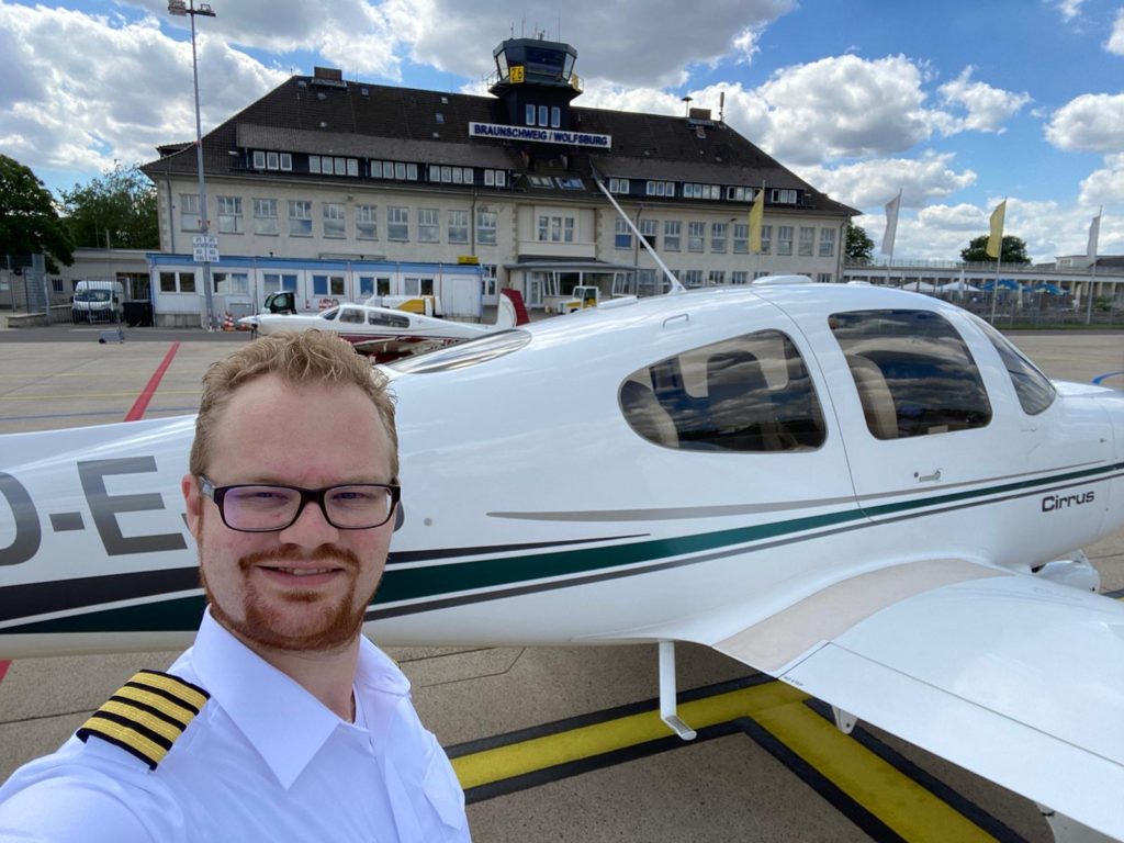 Notre pilote Fly Aeolus qui a accepté de participer à l'interview