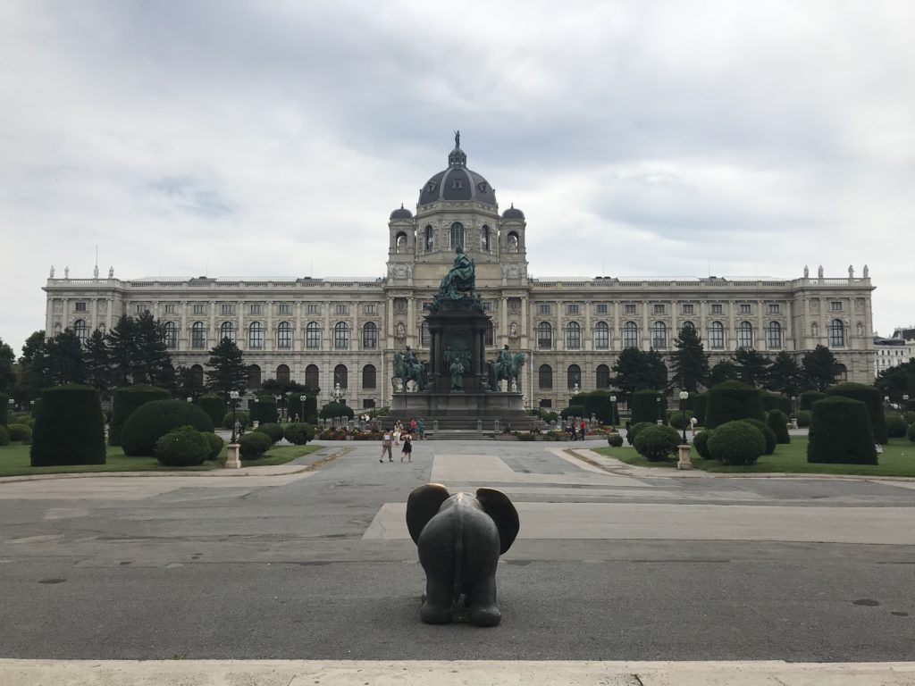 Mit dem Privatjet nach Wien, die Hauptstadt von Österreich