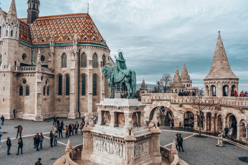Fly to Budapest for a closer look at the sights of the Fisherman's Bastion and Matthias Church.