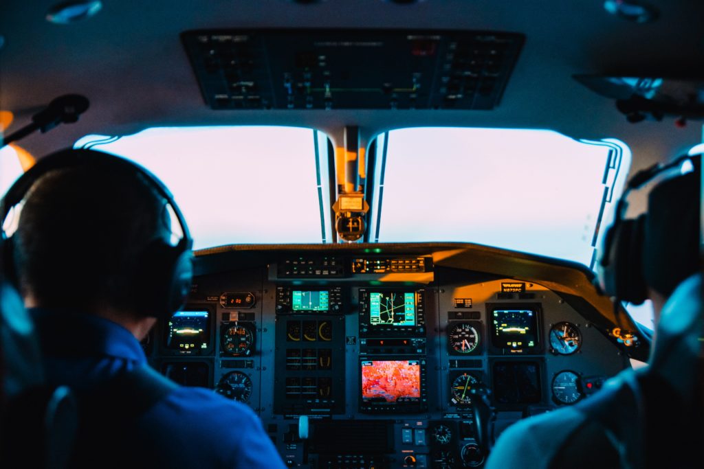 Privatflug buche: Erkundigen Sie sich nach der Erfahrung der Piloten.