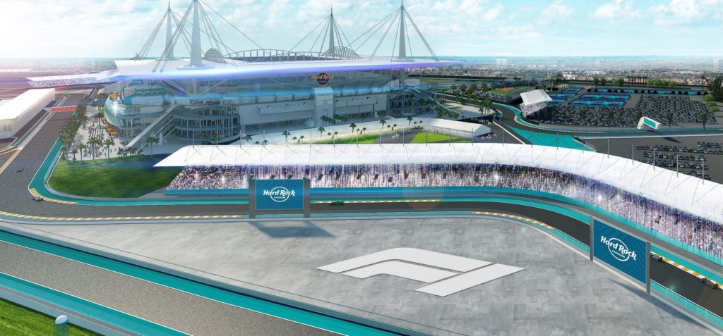 The Miami International Autodrome as a newcomer to the Formula 1 tracks 2022!