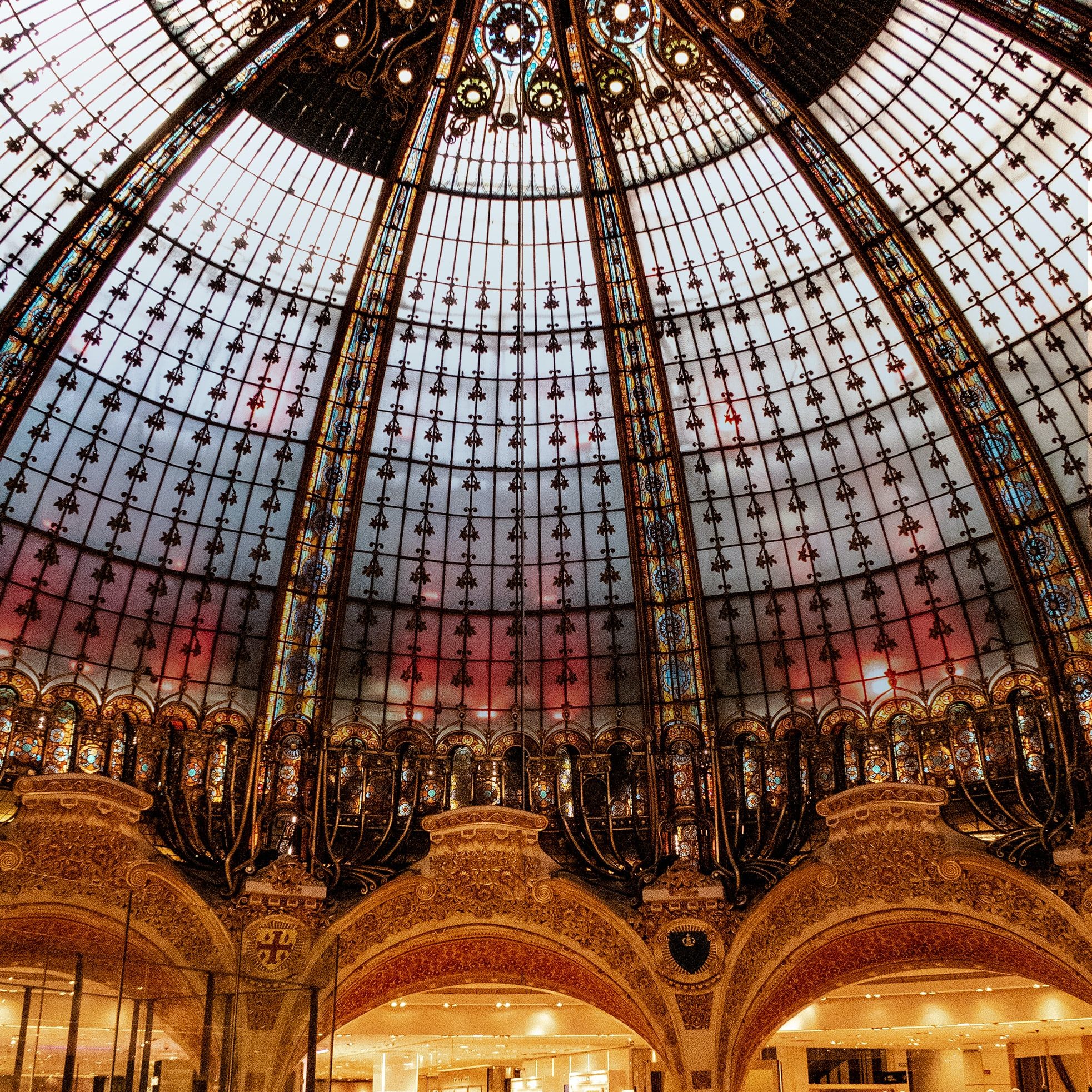 Galeries Lafayettes toerisme in Parijs