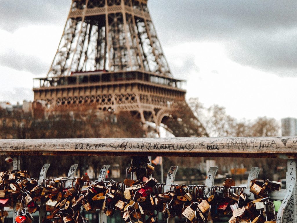 Die Brücke der Künste tourismus in paris
