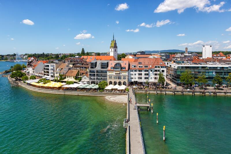 bezoek aan de Bodensee Friedrichshafen, Duitsland per privéjet