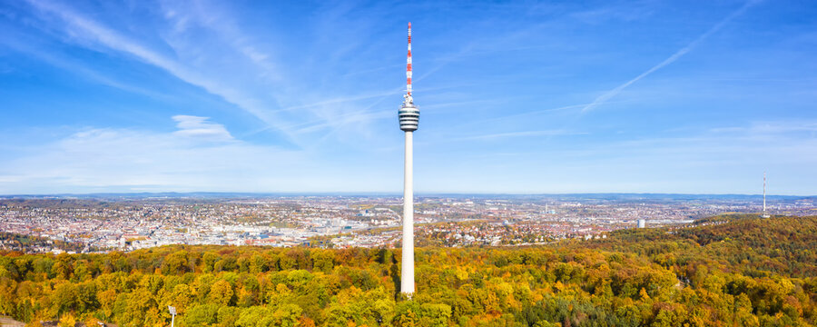 Visit the Television Tower Stuttgart, Germany by private jet