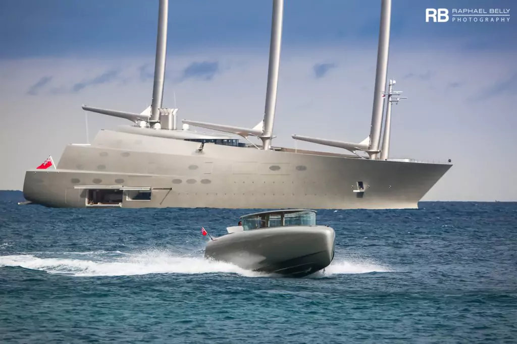 The Sailing A luxury yachts