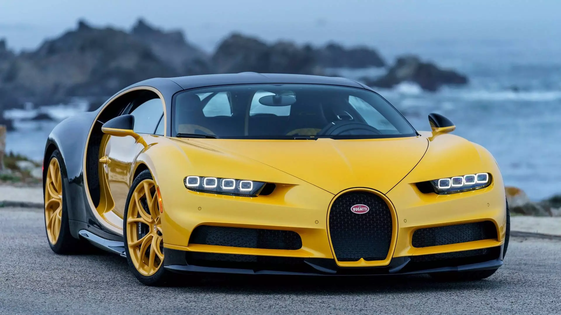 Une voiture de luxe, Bugatti