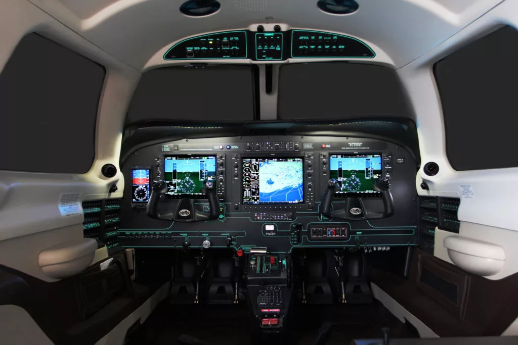 Piper PA46 Meridian Cockpit