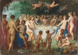 The Wedding Feast of Peleus and Tetis,