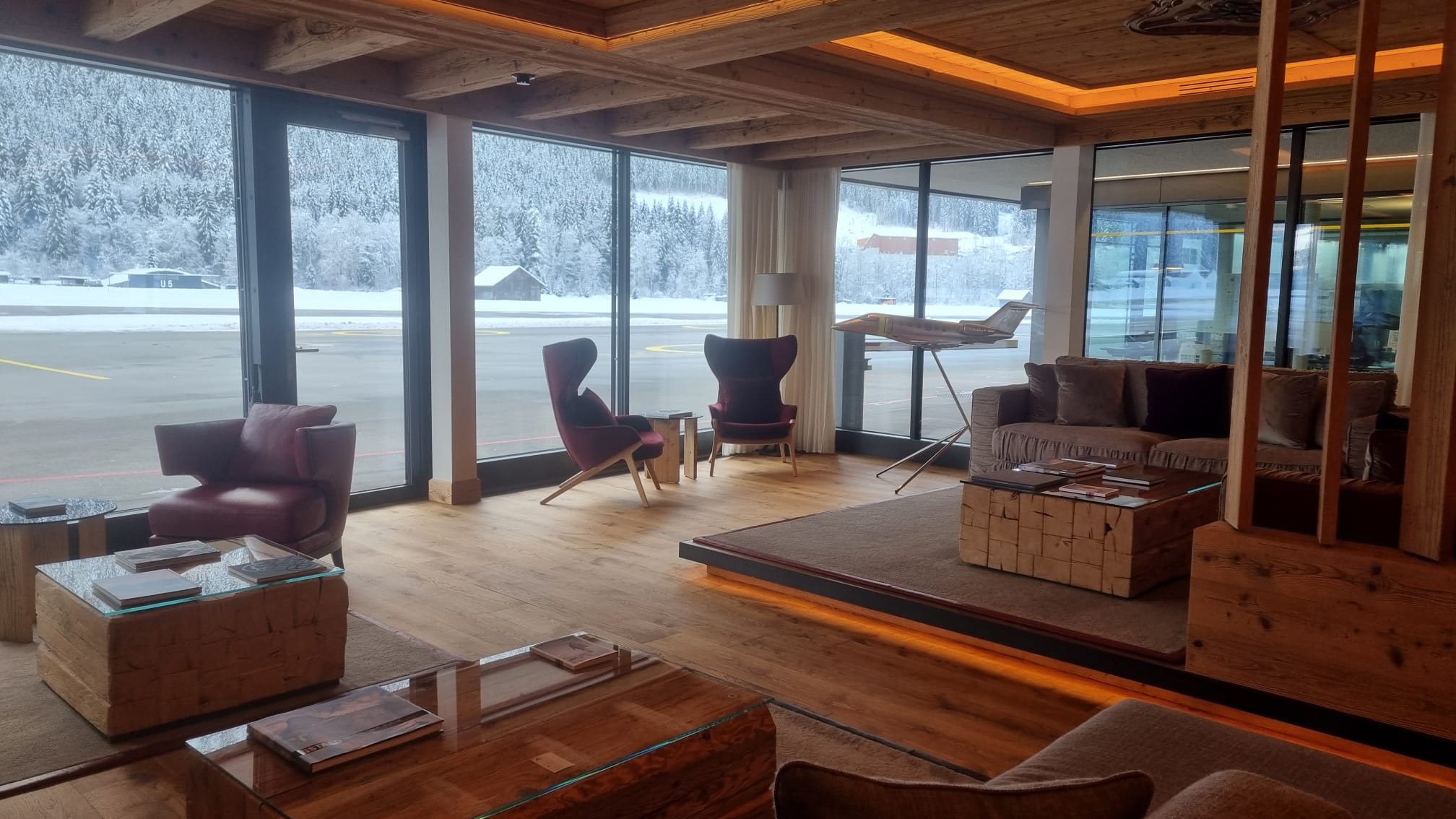 When booking a private jet, opt to use the private jet lounge